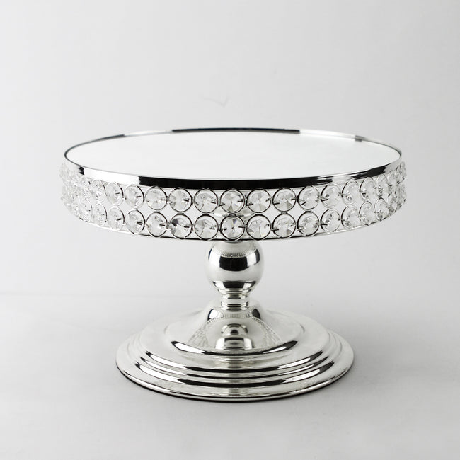 Crystal Cake Stand Serving Tray | Galore Home: Luxury Home Decor, Elegant Home Furnishings, Stylish Home Accents & Contemporary Home Accessories