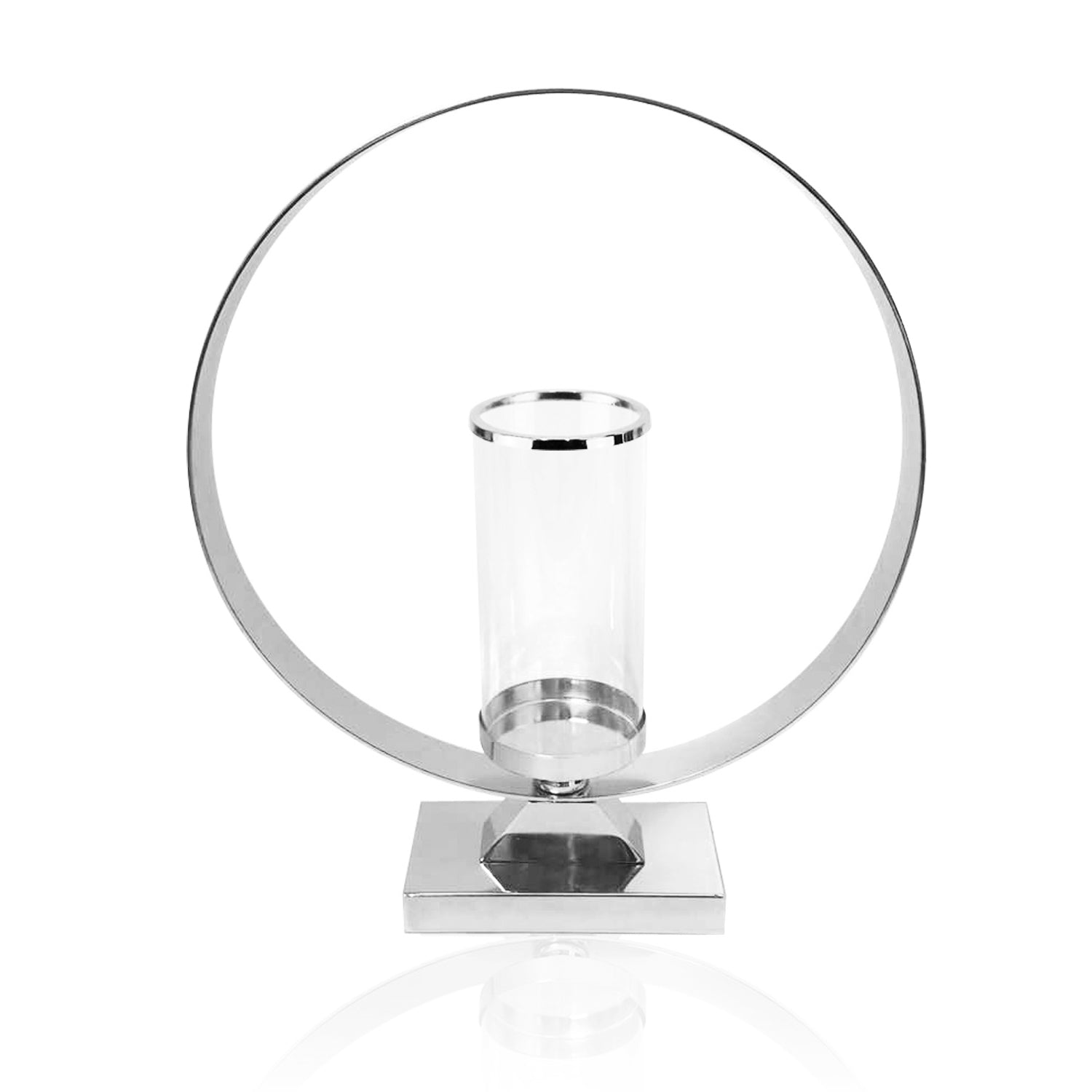 Hurricane Candle Holder on Metal Stand | Galore Home: Luxury Home Decor, Elegant Home Furnishings, Stylish Home Accents & Contemporary Home Accessories