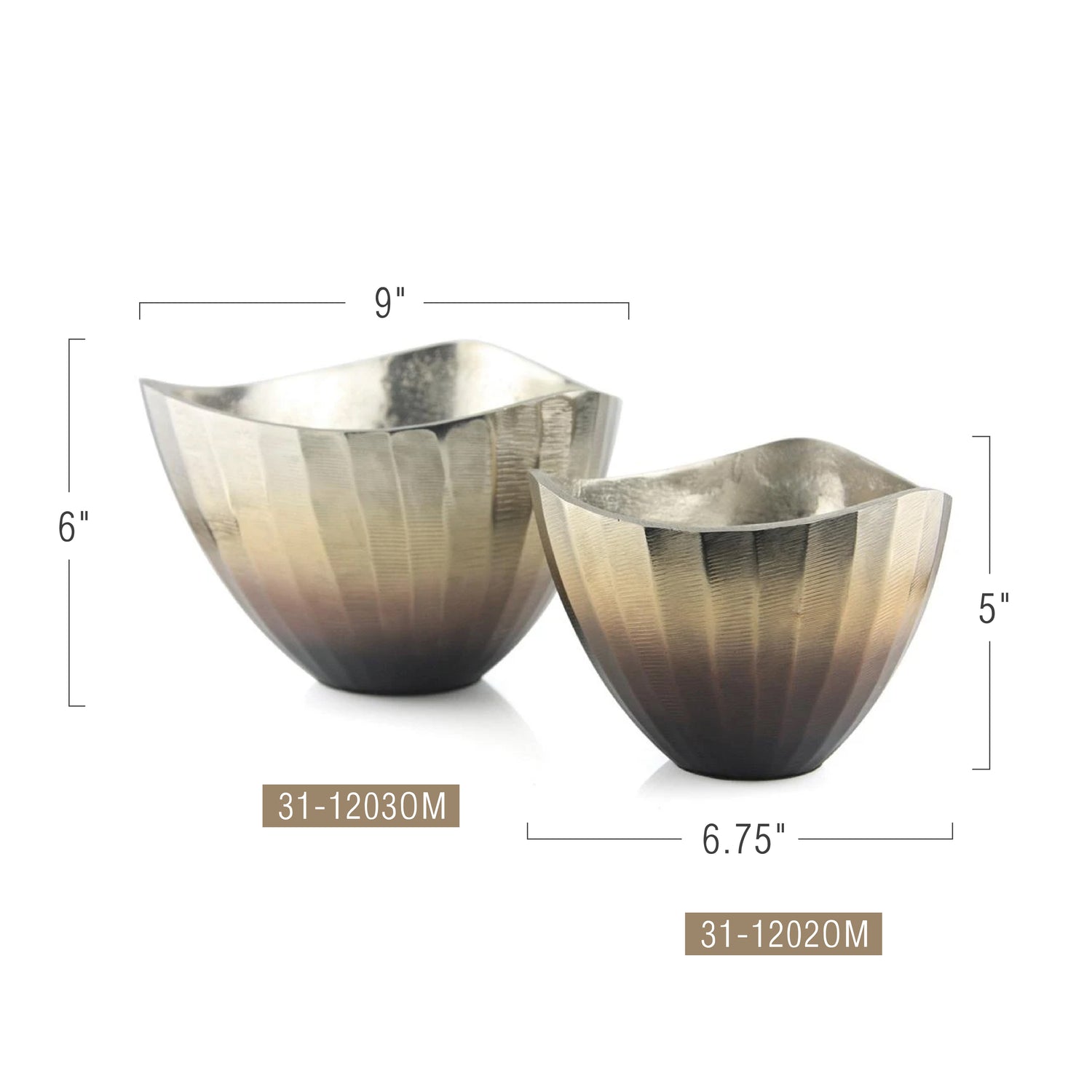 Metal Gradient Centerpiece Bowl | Galore Home: Luxury Home Decor, Elegant Home Furnishings, Stylish Home Accents & Contemporary Home Accessories
