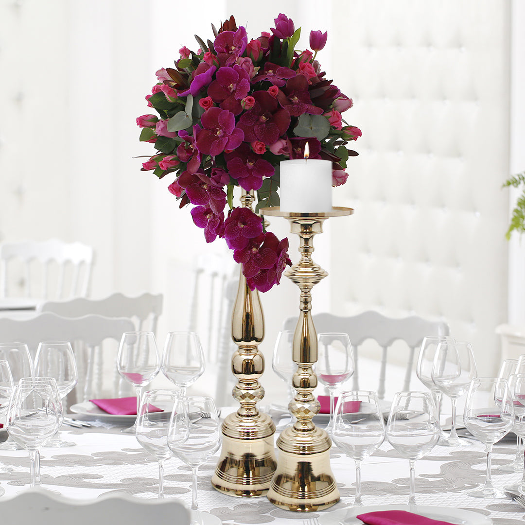 Pillar Candle Holder Stand | Galore Home: Luxury Home Decor, Elegant Home Furnishings, Stylish Home Accents & Contemporary Home Accessories