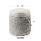 Bell Ottoman / Pouf / Foot Rest | Galore Home: Luxury Home Decor, Elegant Home Furnishings, Stylish Home Accents & Contemporary Home Accessories