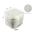 Patchwork Ottoman / Pouf / Foot Rest | Galore Home: Luxury Home Decor, Elegant Home Furnishings, Stylish Home Accents & Contemporary Home Accessories