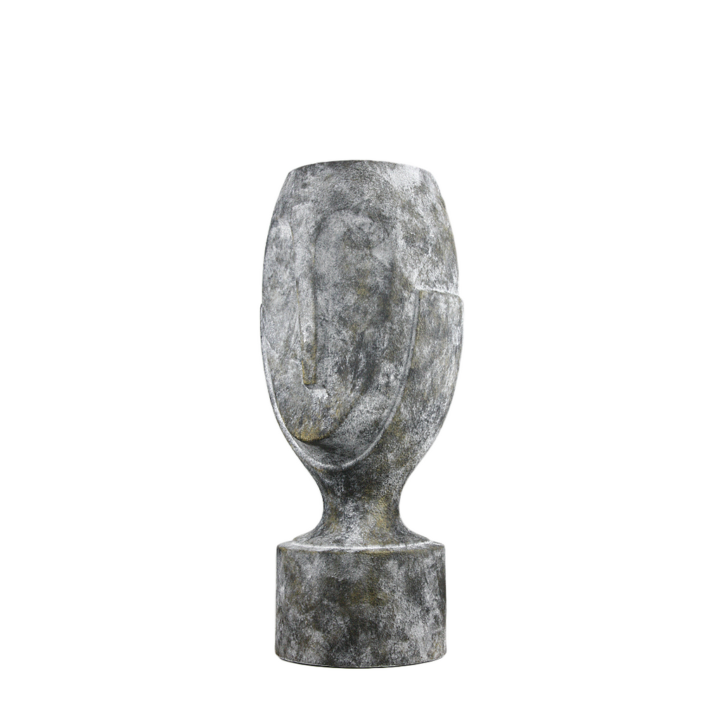 Stoic Face Sculpture / Planter | Galore Home: Luxury Home Decor, Elegant Home Furnishings, Stylish Home Accents & Contemporary Home Accessories