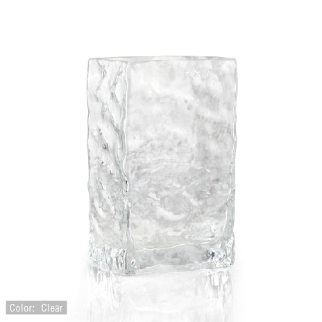 Rectangular Iridescent Glass Vase | Galore Home: Luxury Home Decor, Elegant Home Furnishings, Stylish Home Accents & Contemporary Home Accessories