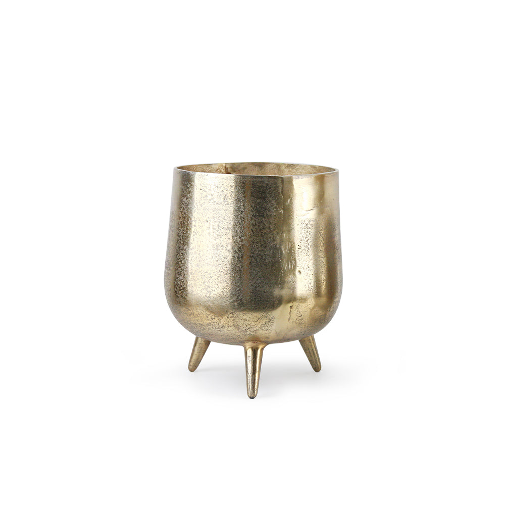 Tripod Metal Round Pot | Galore Home: Luxury Home Decor, Elegant Home Furnishings, Stylish Home Accents & Contemporary Home Accessories