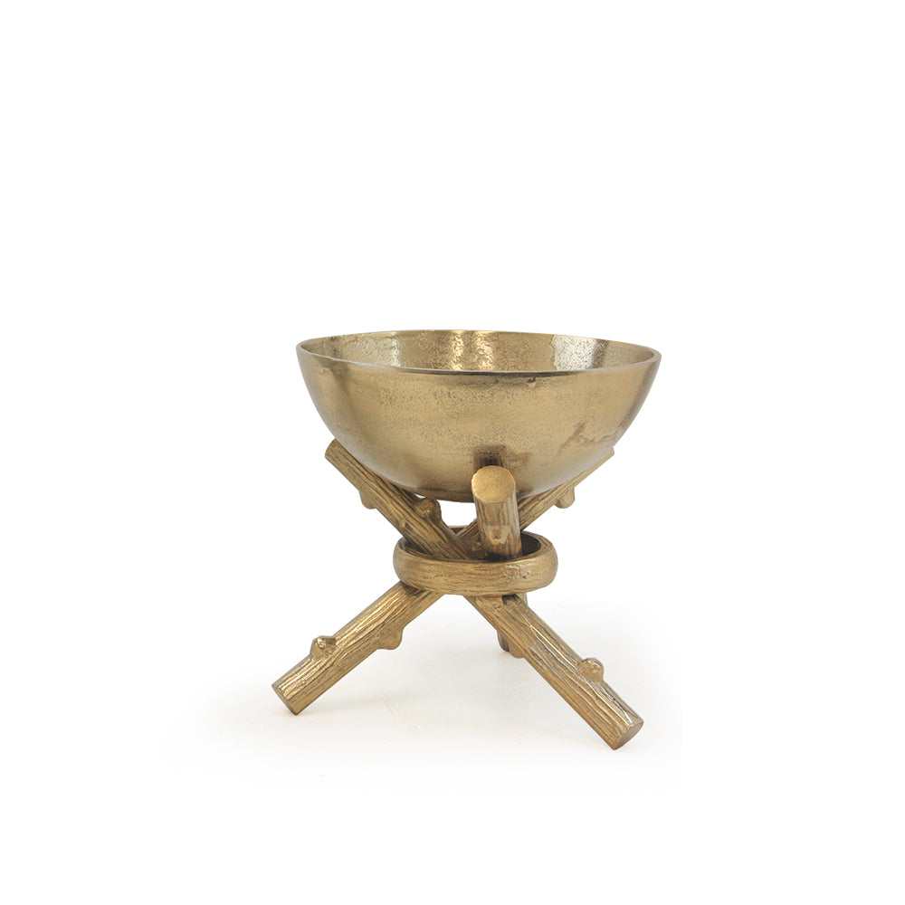 Bonfire Metal Bowl on Stand | Galore Home: Luxury Home Decor, Elegant Home Furnishings, Stylish Home Accents & Contemporary Home Accessories