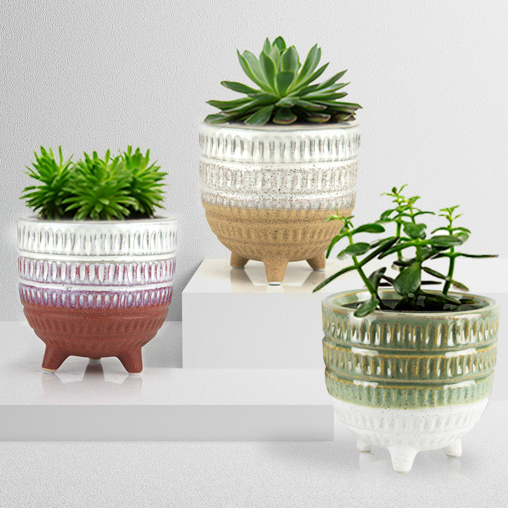 Bohemian Ceramic Pot & Planter | Galore Home: Luxury Home Decor, Elegant Home Furnishings, Stylish Home Accents & Contemporary Home Accessories
