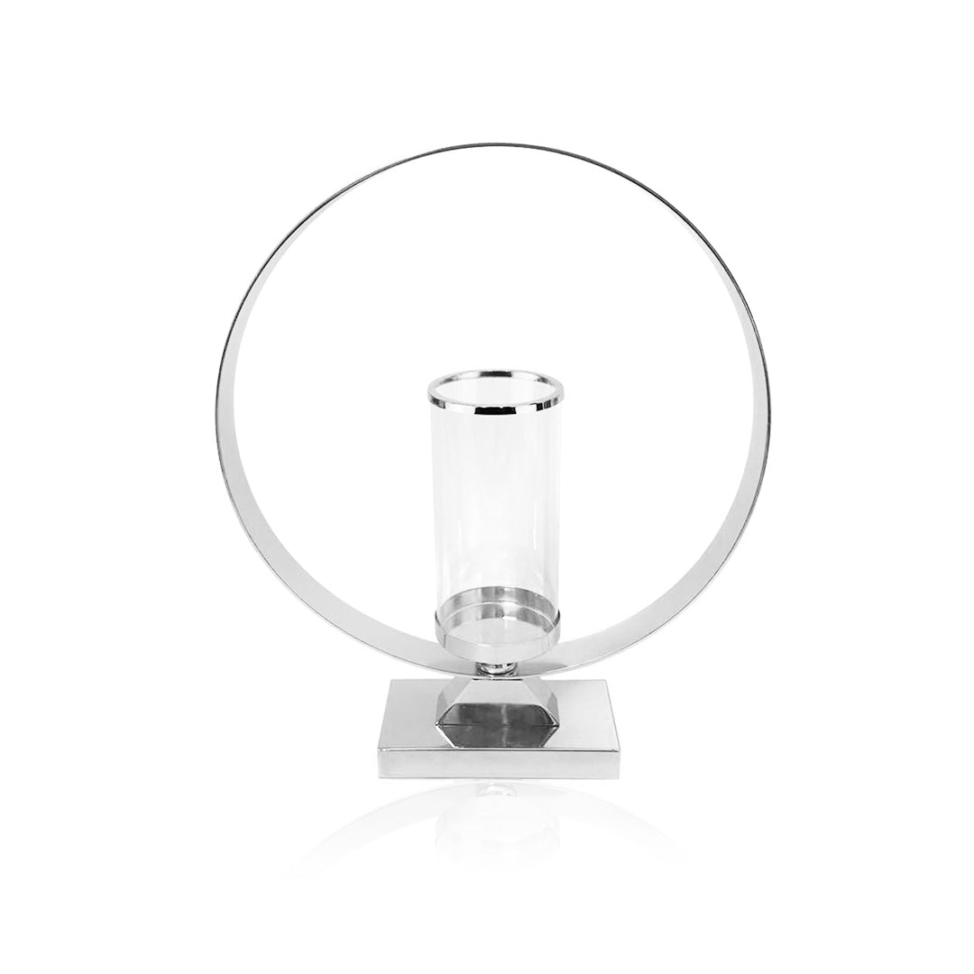 Hurricane Candle Holder on Metal Stand | Galore Home: Luxury Home Decor, Elegant Home Furnishings, Stylish Home Accents & Contemporary Home Accessories