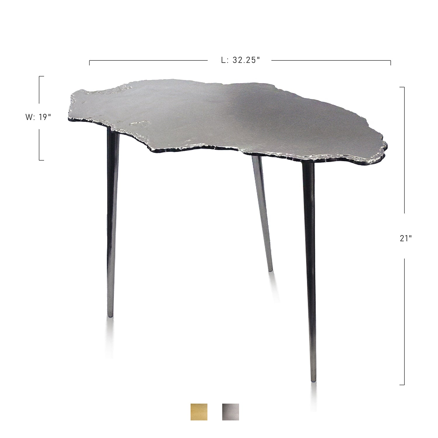 Igneous Side Table | Galore Home: Luxury Home Decor, Elegant Home Furnishings, Stylish Home Accents & Contemporary Home Accessories