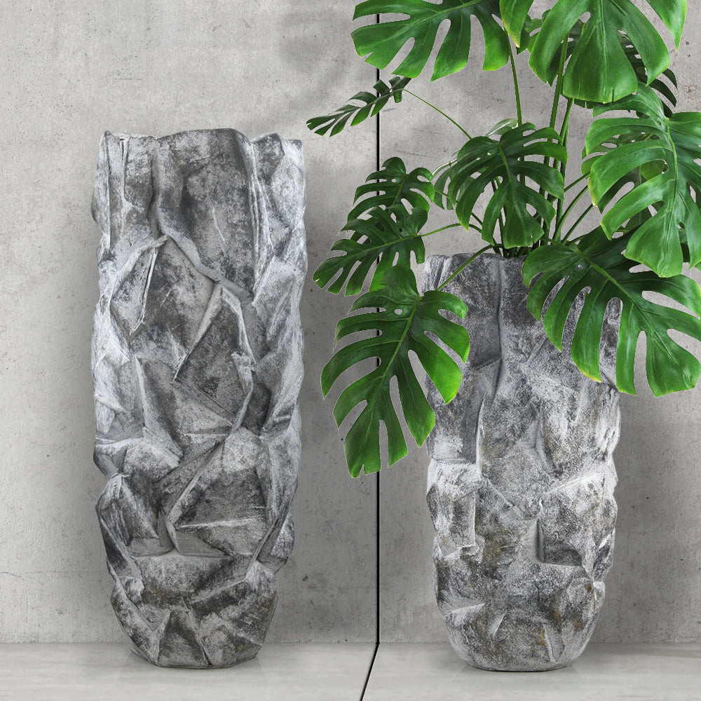 Mountainous Poly Resin Vase | Galore Home: Luxury Home Decor, Elegant Home Furnishings, Stylish Home Accents & Contemporary Home Accessories