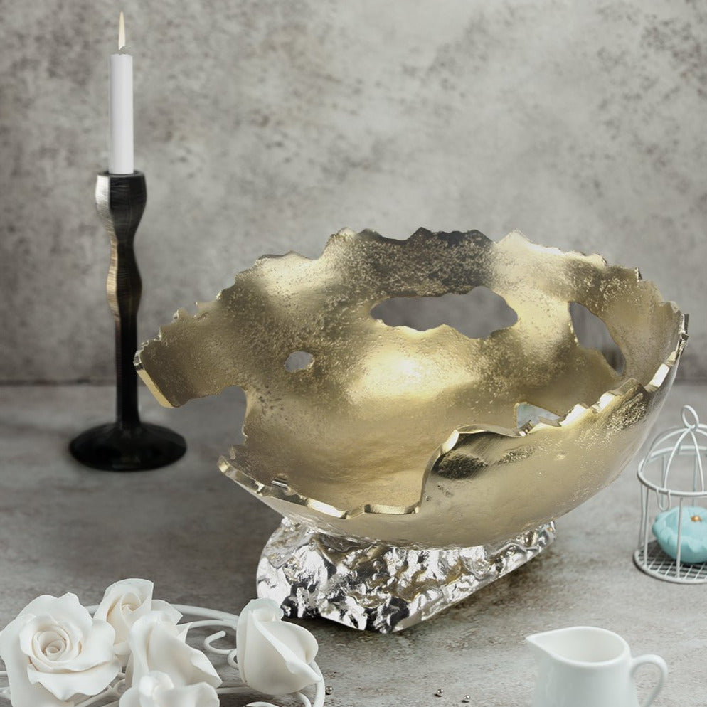 Lunar Bowl Modern Sculpture | Galore Home: Luxury Home Decor, Elegant Home Furnishings, Stylish Home Accents & Contemporary Home Accessories