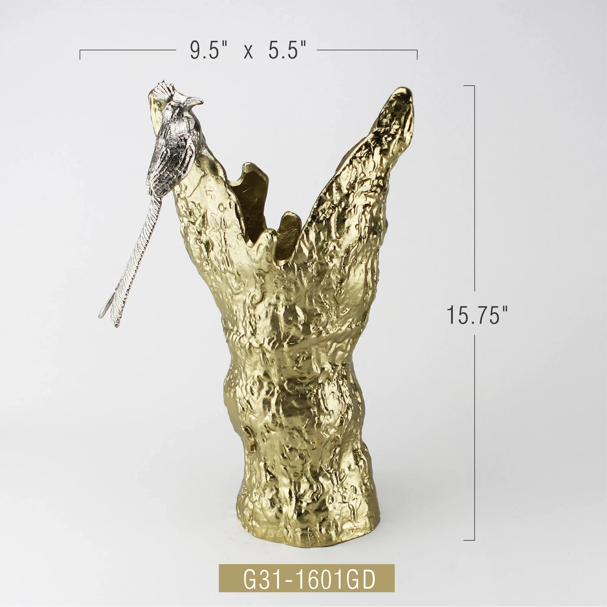 Nickel-Plated Metal Vase | Galore Home: Luxury Home Decor, Elegant Home Furnishings, Stylish Home Accents & Contemporary Home Accessories