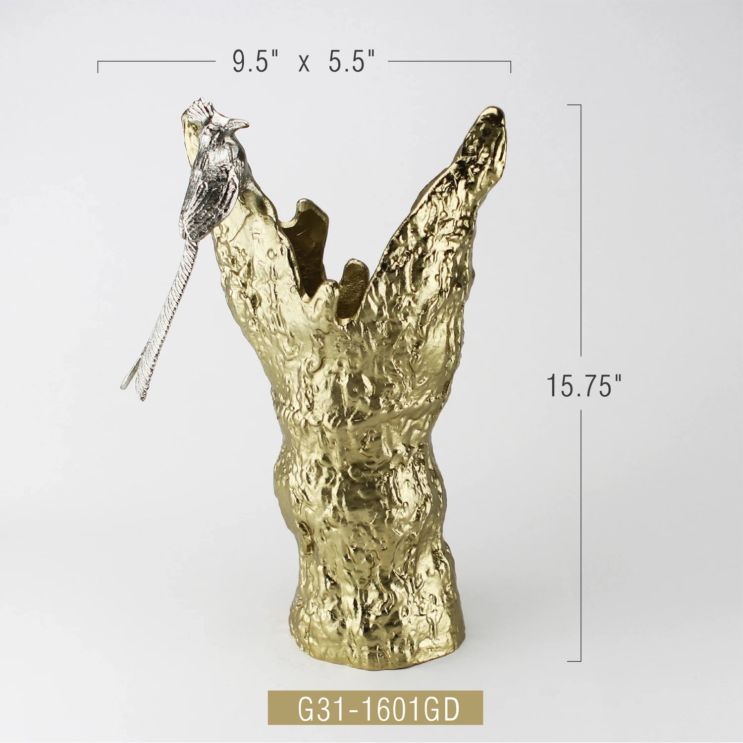 Nickel-Plated Metal Vase | Galore Home: Luxury Home Decor, Elegant Home Furnishings, Stylish Home Accents & Contemporary Home Accessories