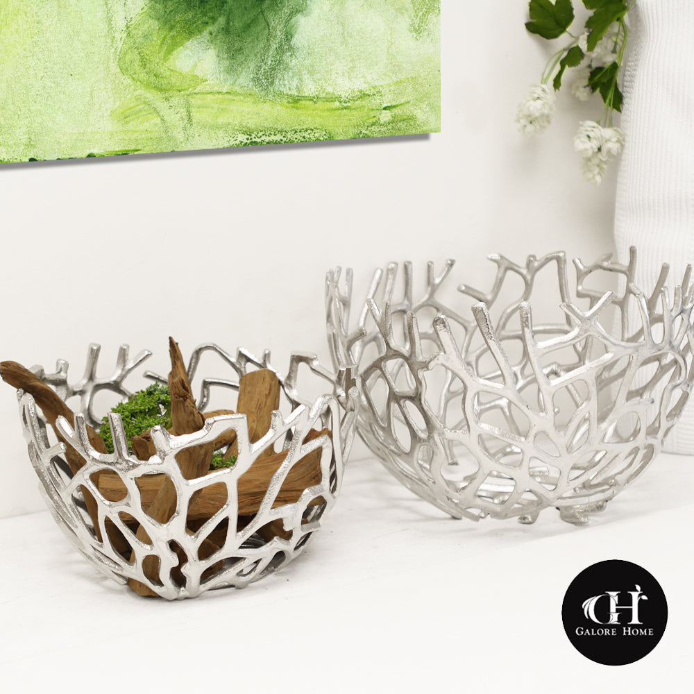 Metal Serving Bowl | Galore Home: Luxury Home Decor, Elegant Home Furnishings, Stylish Home Accents & Contemporary Home Accessories