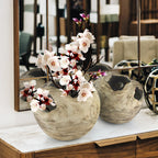 Spheric Wooden Vase | Galore Home: Luxury Home Decor, Elegant Home Furnishings, Stylish Home Accents & Contemporary Home Accessories